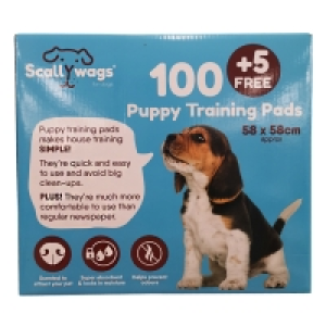 Puppy Training Pad 100 Pack + 5 Free £12.99