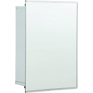 Wickes Stainless Steel Sliding Mirror Bathroom Cabinet - 340 £59.99