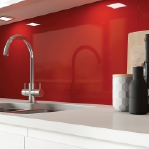 Wickes  AluSplash Splashback - Spanish Red 800 x 600mm