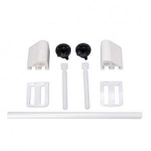Euroflo By Fluidmaster White Toilet Seat Hinges £4.00