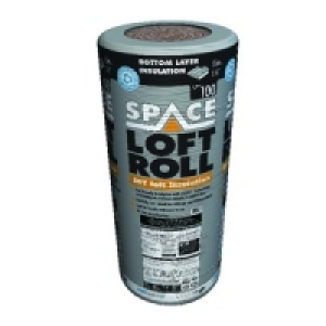 100mm Space Combi Loft Roll 11.08m2 &pound;19.99