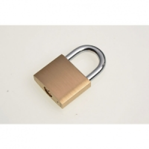 Wickes Padlock - Brass 40mm £4.49