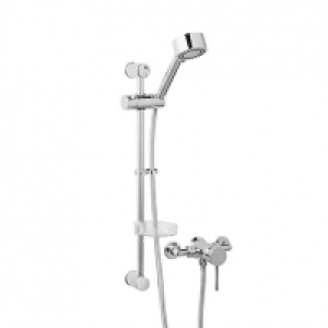 Wickes  Wickes Origin Manual Chrome Mixer Shower Kit