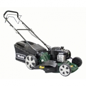 Wickes  WEBB Supreme R18HW Hi-Wheel Lawnmower