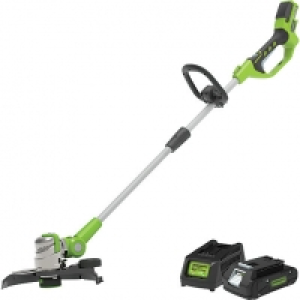 Wickes  Greenworks G24LT30K2 24V Deluxe String Trimmer with 2Ah Batt