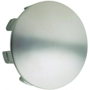 Wickes Shallow End Caps for Handrail - Brushed Nickel Pack o £4.00