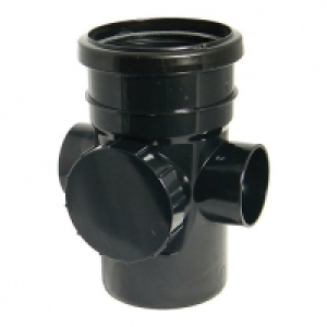 FloPlast 110mm Soil Access Pipe - Black £15.00