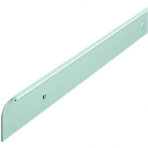 Wickes  Wickes Worktop End Cover Trim - Matt Silver 28mm