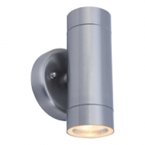 Lutec Vienna Stainless Steel Up & Down Light £14.00