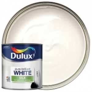 Dulux - Pure Brilliant White - Silk Emulsion Paint 2.5L £14.00