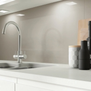 AluSplash Splashback Warm Grey 800 x 600mm - Gloss £129.00