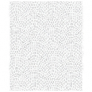 Contour Trajan Silver Kitchen & Bathroom Wallpaper - 10m £18.00