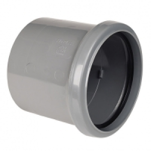 FloPlast 110mm Single Socket Coupling - Grey £4.68