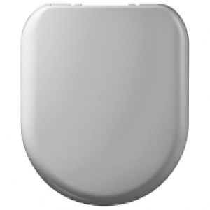 Wickes Soft Close Thermoset D Shaped Toilet Seat - White £25.00