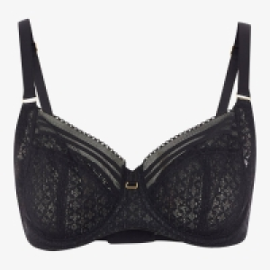 Black Viva Lace Noir Side Support Underwired Non-Padded Br £25.60