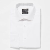 Debenhams The Collection White Premium Non Iron Long Sleeve Classic Fit Cotton Shirt