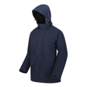 Regatta Blue Penryn Waterproof Insulated Hooded Jacket