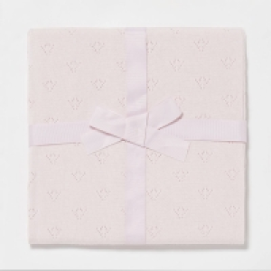 Debenhams J By Jasper Conran Babies Pink Knitted Blanket