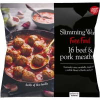 Iceland  Slimming World 16 Beef and Pork Meatballs 320g