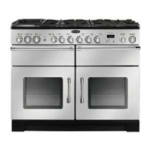 Rangemaster Excel 110 Dual Fuel Cooker Silver £2.11