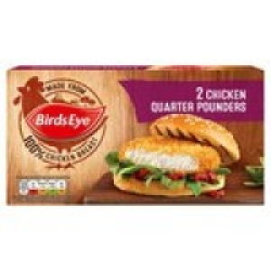 Birds Eye 2 Chicken Quarter Pounders £0.99