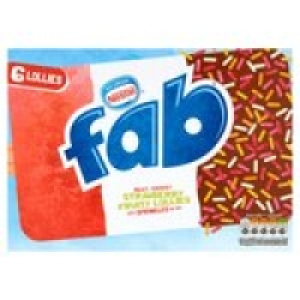 Fab Ice Lollies Strawberry £2.20