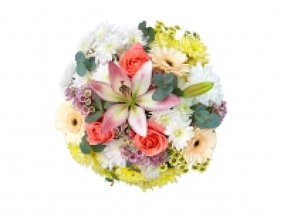 Peach Melba Bouquet £15.00