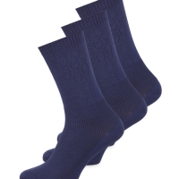 Aldi  Blue Diabetic Friendly Socks 3 Pack