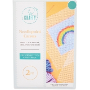 So Crafty Needlepoint Canvas 2 Pack
