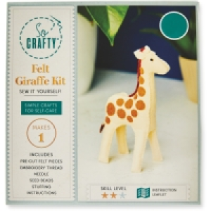 So Crafty 3D Giraffe Craft Kit