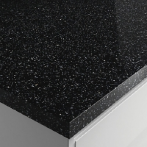 Wickes Gloss Laminate Worktop - Strasse Noir 600mm x 38mm x  £182.00