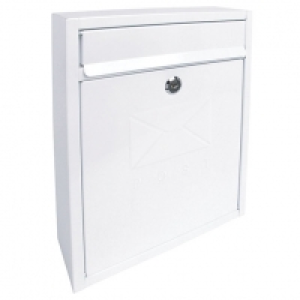 Sterling Compact Post Box - White £27.00