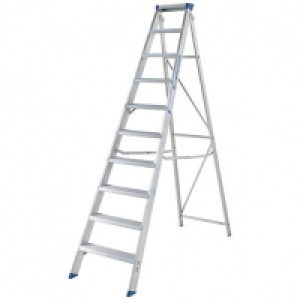 Werner MasterTrade 10 Tread Aluminium Swingback Stepladder £120.00