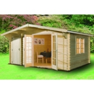 Wickes Talo 210 Log Cabin