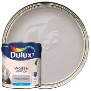 Dulux - Perfectly Taupe - Matt Emulsion Paint 2.5L £16.00