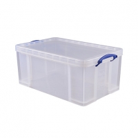 Wickes  Really Useful Clear Crate - 64L