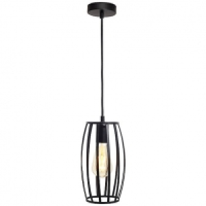 4lite WiZ Smart Blackened Silver Pendant with Pear Shape Cag £40.00