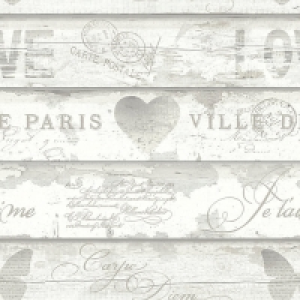 Arthouse Shabby Chic Wood Wallpaper 10.05m x 53cm