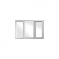 Wickes  Wickes White uPVC Casement Window - Side Hung 1770x1010mm