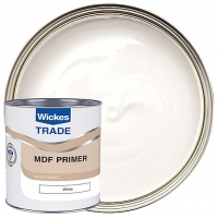 Wickes  Wickes Trade MDF Primer White 1L