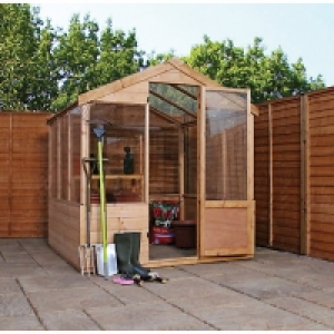 Mercia 8 x 6ft Wooden Apex Greenhouse with Assembly £880.00