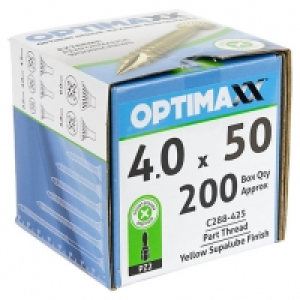 Optimaxx Pz Countersunk Zinc & Yellow Passivated Double Rein £6.43