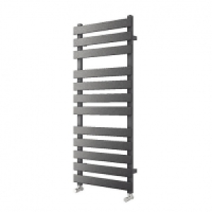 Wickes Haven Flat Panel Designer Towel Radiator - Anthracite &pound;174.00
