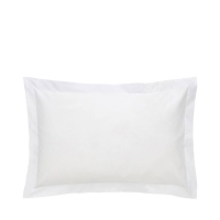 Debenhams Sheridan White 500 Thread Count Cotton Sateen Oxford Pillow Case Pa