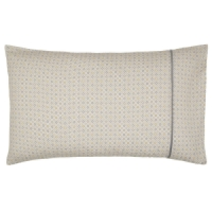 Bedeck Of Belfast Grey Cotton Sateen 180 Thread Count Satara Standard Pillow