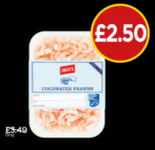 Budgens  Jacks Coldwater Prawns