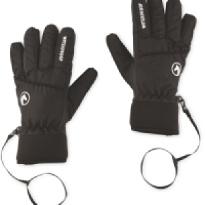 Crane Black Winter Equestrian Gloves