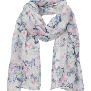Avenue Waffle Butterfly Scarf