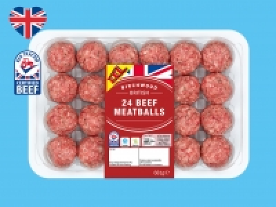 Birchwood 24 British Beef Meatballs £2.99