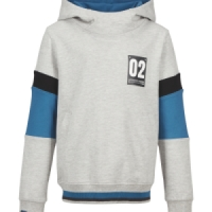 Aldi  Lily & Dan Boys Grey Marl Hoody